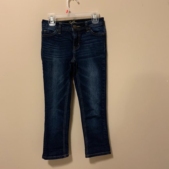 Justice size 12 girls capri jeans - Picture 2 of 4